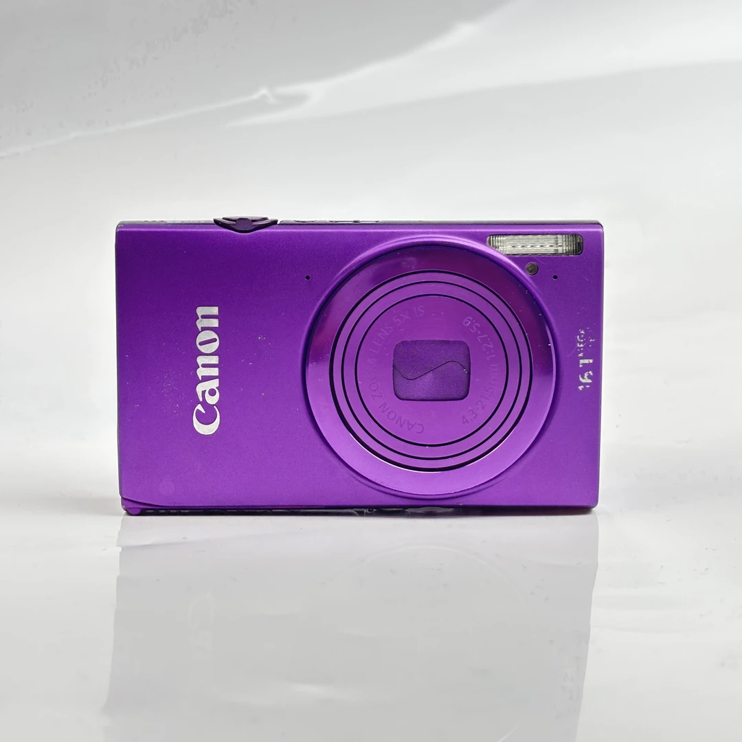 9新 Canon/佳能 ixus245紫色1610万像素5倍变焦复古ccd数码相机