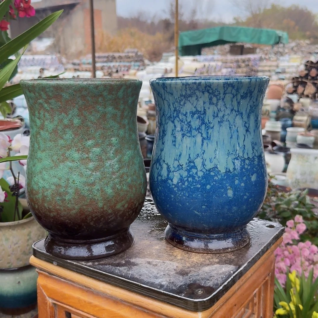 紫砂公道杯口17高25（两个束腰