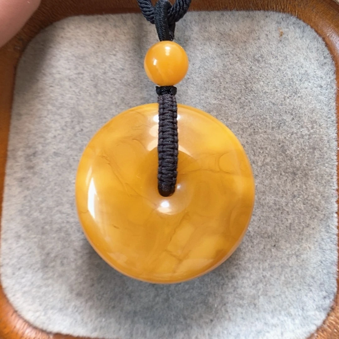 未镶嵌项链蜜蜡蜜蜡吊坠