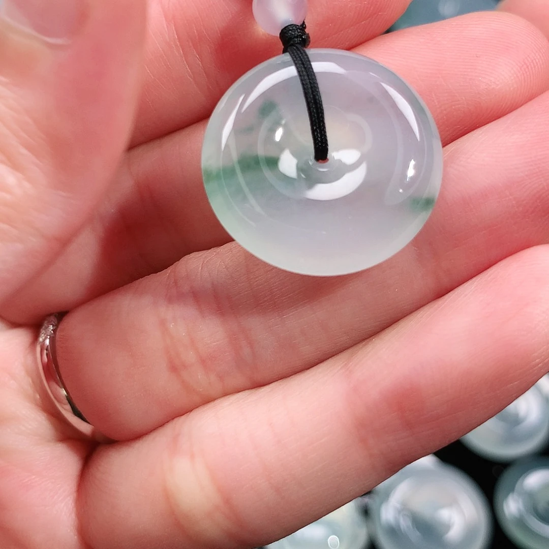 翡翠未镶嵌颈饰22/5.9