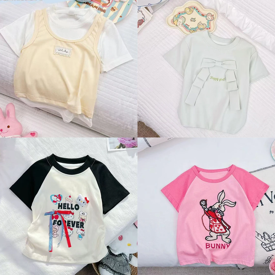 夏日炎炎儿童背心T恤长短裤子系列（全90-100码）