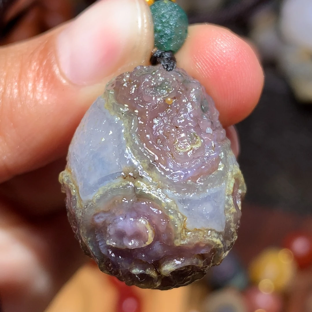 未镶嵌玛瑙/玉髓珠宝半成品