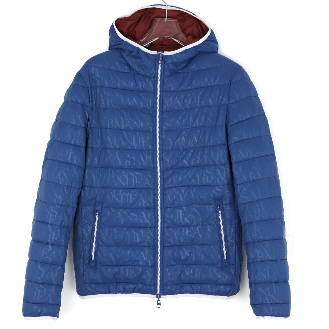 ARMANI JEANS阿玛尼 男士双面穿连帽保暖棉服 B6B03AKZ8