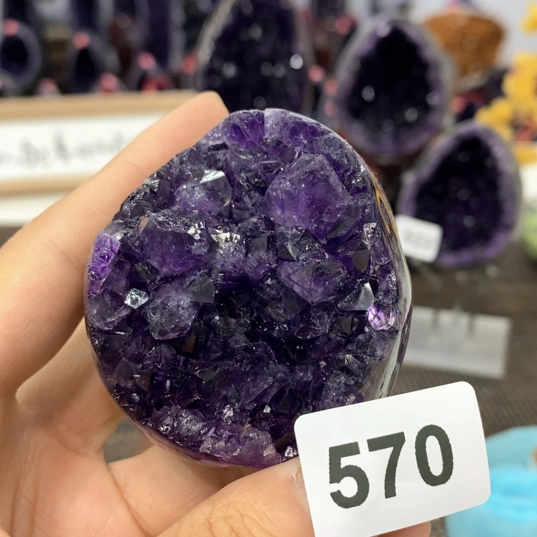 大型摆件（非配饰）紫晶未镶嵌