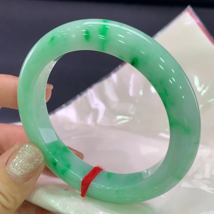 翡翠手镯未镶嵌正圈54-55