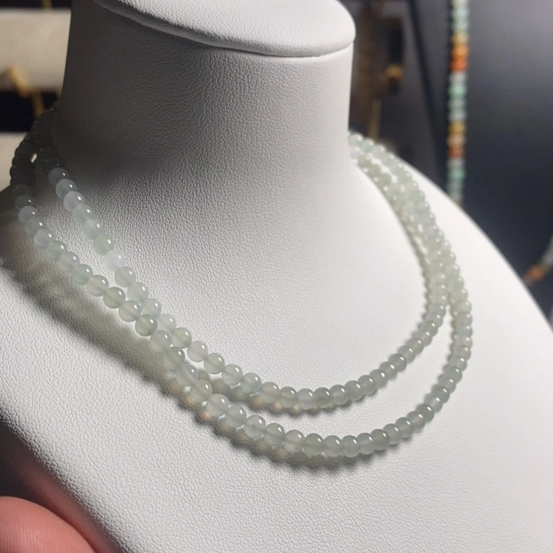 定制翡翠未镶嵌42 缅甸翡翠A货卡3.9