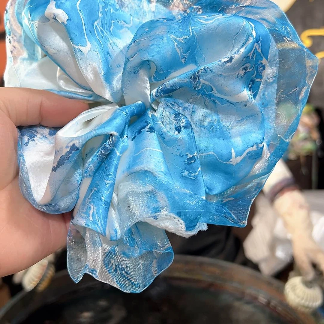 437大蕾丝发圈手作