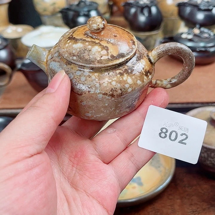 沁庐柴窑古法柴烧全手工茶具