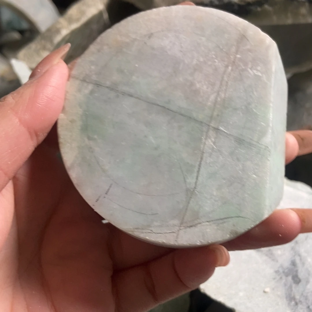 翡翠未镶嵌挂件天然翡翠