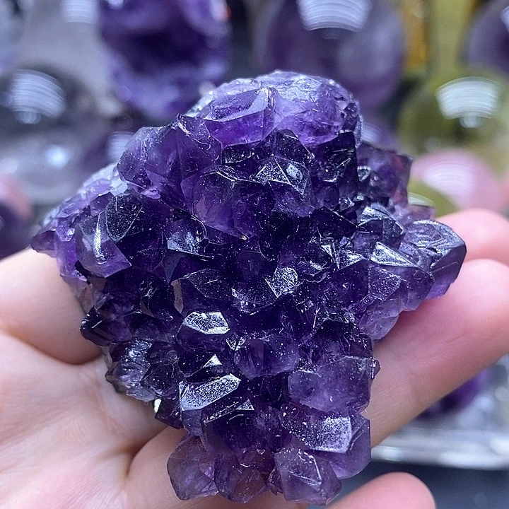 紫晶未镶嵌大型摆件（非配饰）6154紫水晶