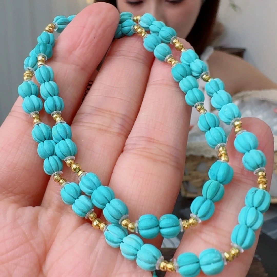 未镶嵌绿松石珠宝奇石