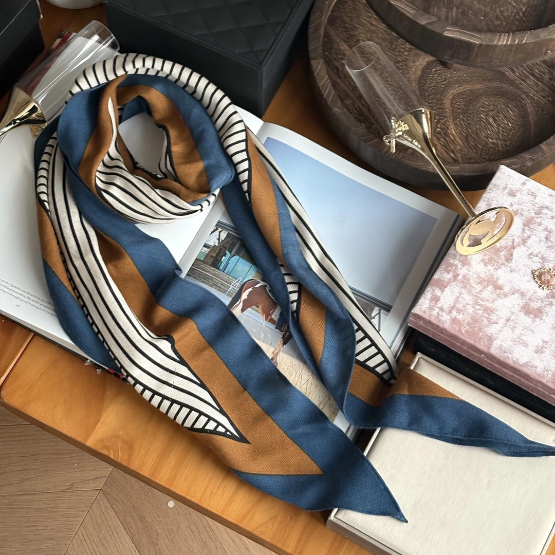 BLAVCPEON【望眼欲穿】时尚百搭潮流丝巾 S8510407H