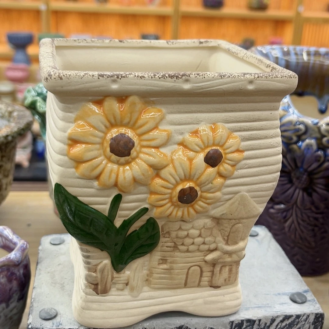 【闪购商品】陶瓷花盆