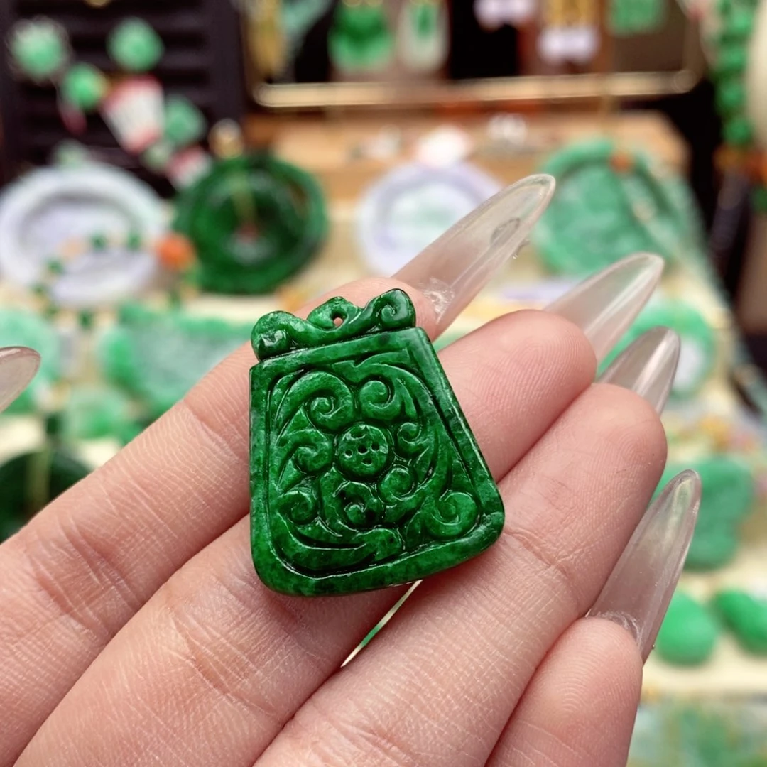 颈饰未镶嵌翡翠翡翠吊坠