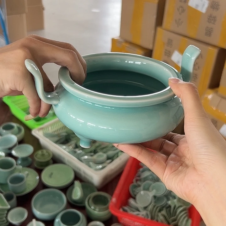 小米茶器龙泉云间青瓷