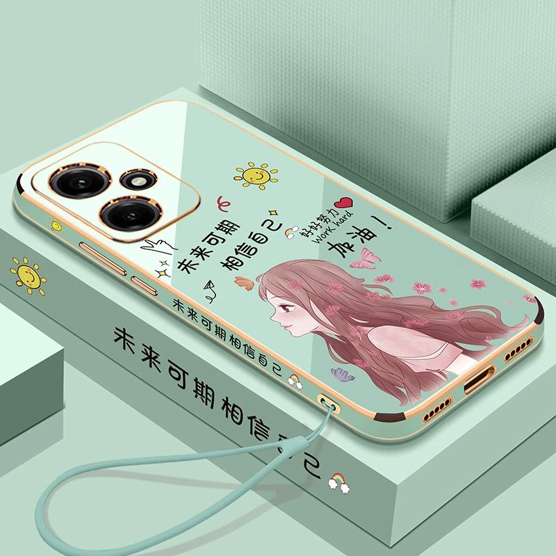 适用华为荣耀400手机壳硅胶保护套DNN-AN00全包防摔软可爱女新款.