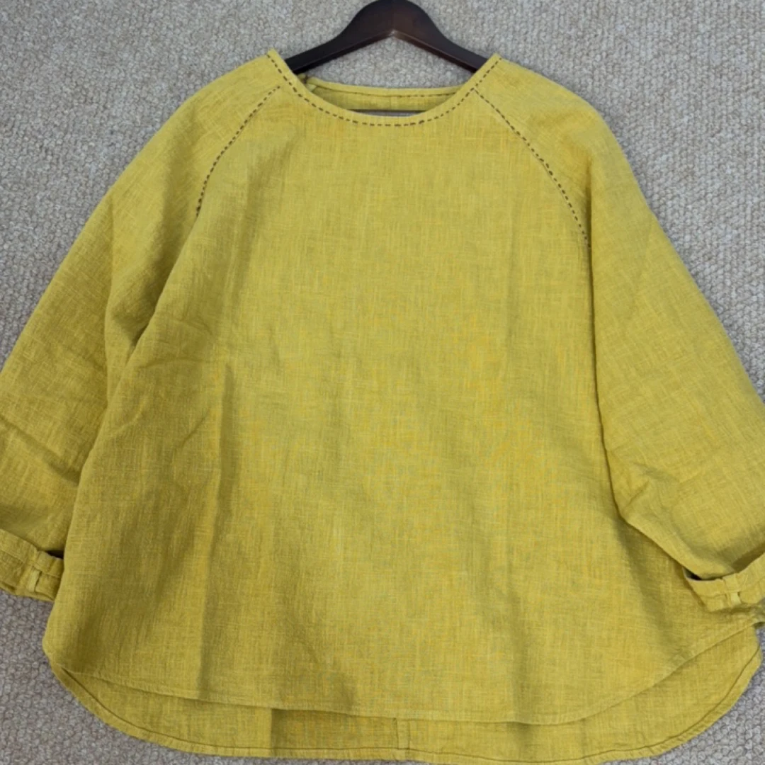 宽松型圆领小衫，胸围152衣长70可穿 200斤