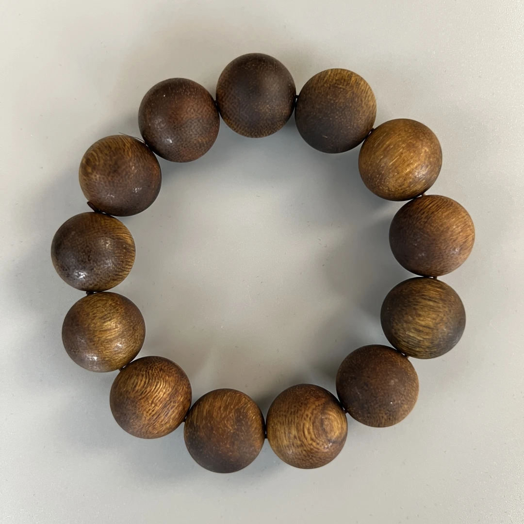 Z-193 【越南芽庄红土老料】沉香单圈 约18mm，46.6g