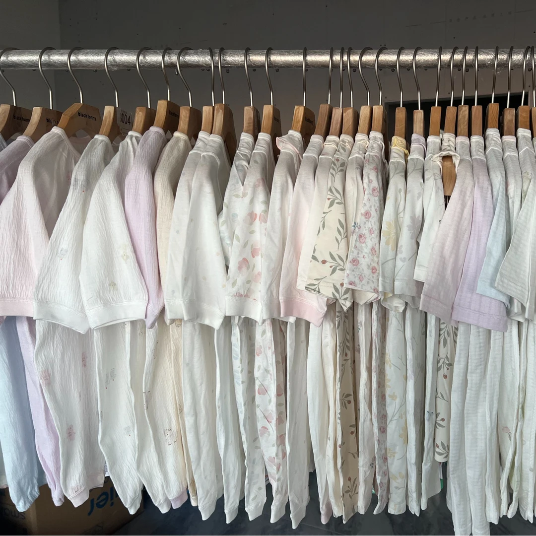 05号兔兔 莫代尔加棉长袖闭档哈衣