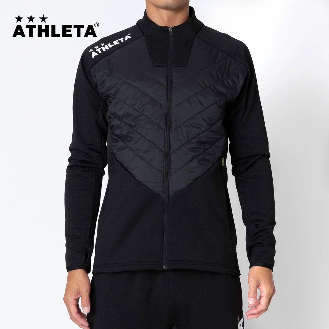 ATHLETA阿仕利塔秋冬防风立领男儿童成人加绒保暖拉链外套 04175