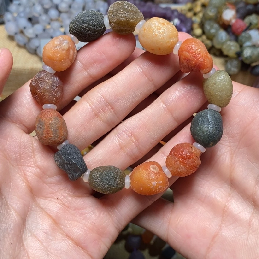 玛瑙/玉髓手链未镶嵌