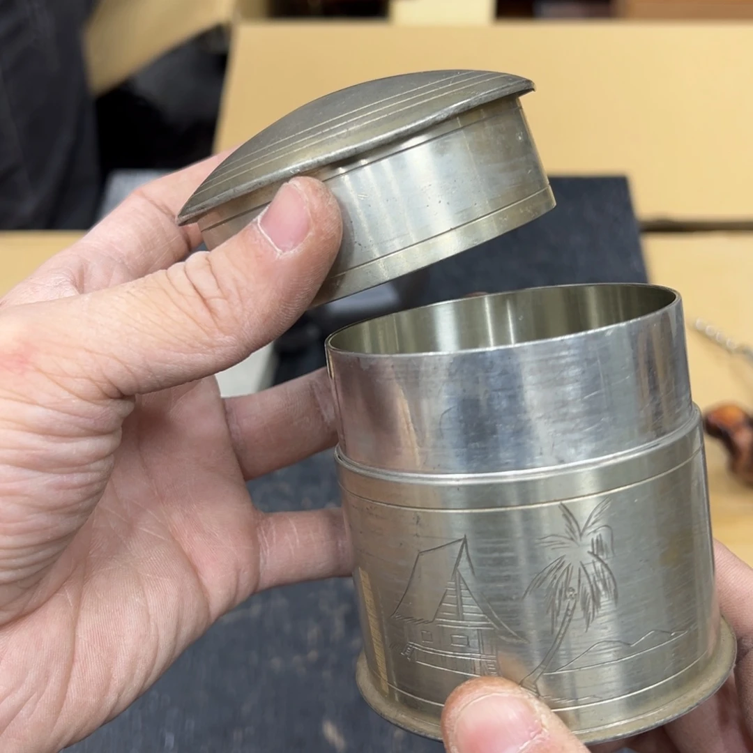 锡中古工艺品摆件