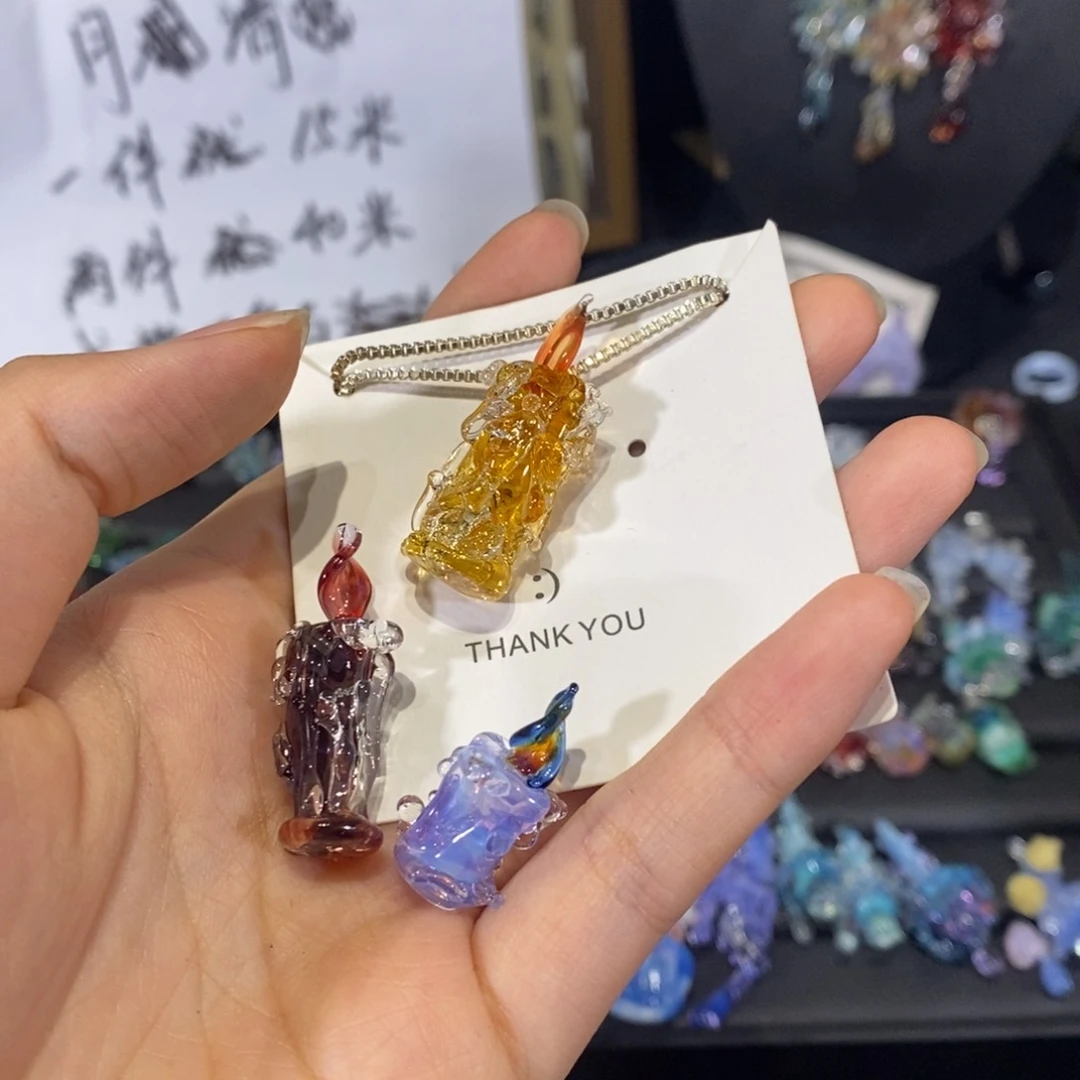 花岗石铁合金吊坠