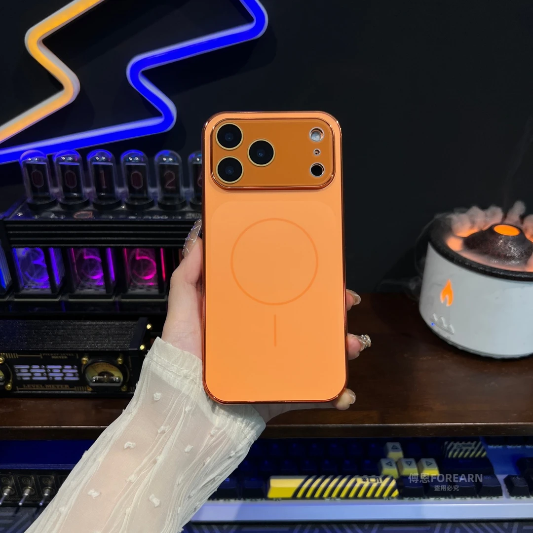 适用于iPhone苹果17promax手机壳17pro磁吸17保护套16promax新款