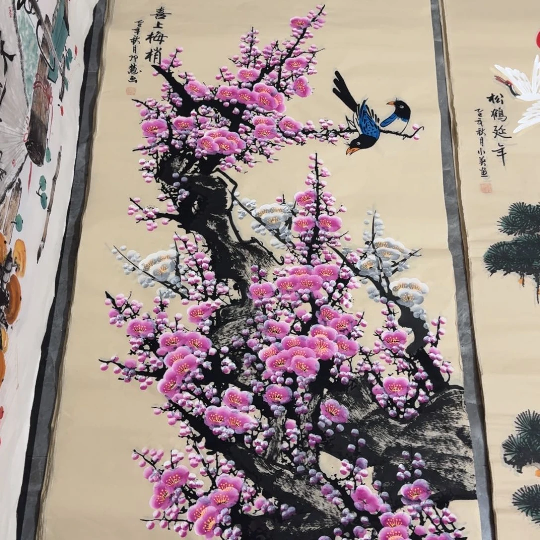 国画会娟艺术馆直播间