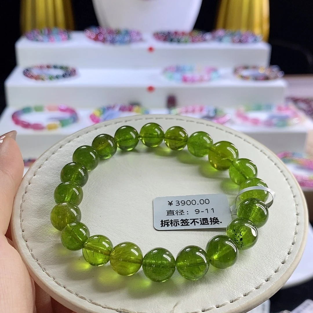 未镶嵌手链碧玺纯色