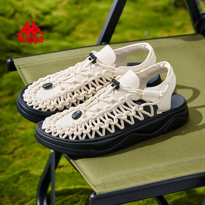 Kappa卡帕男女时尚运动沙滩鞋户外休闲百搭潮流凉鞋子K0FX5LT55CJ
