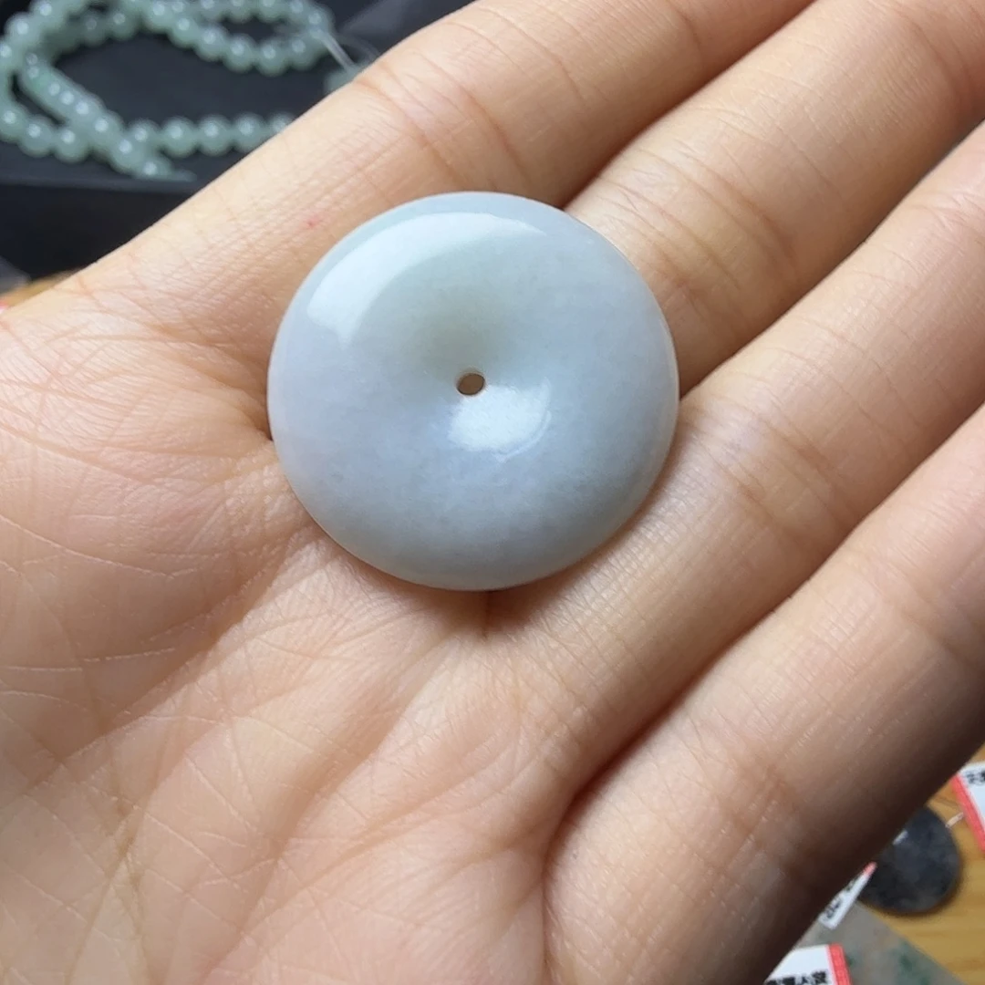 翡翠未镶嵌颈饰天然缅甸翡翠A货