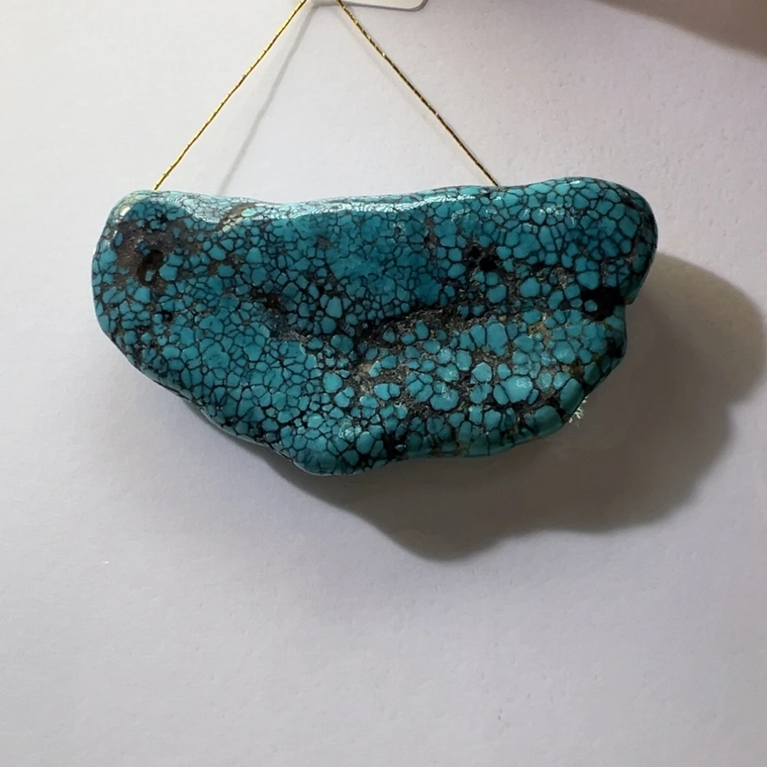 绿松石未镶嵌挂件