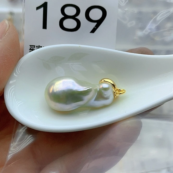 淡水珍珠颈饰银S925镶嵌
