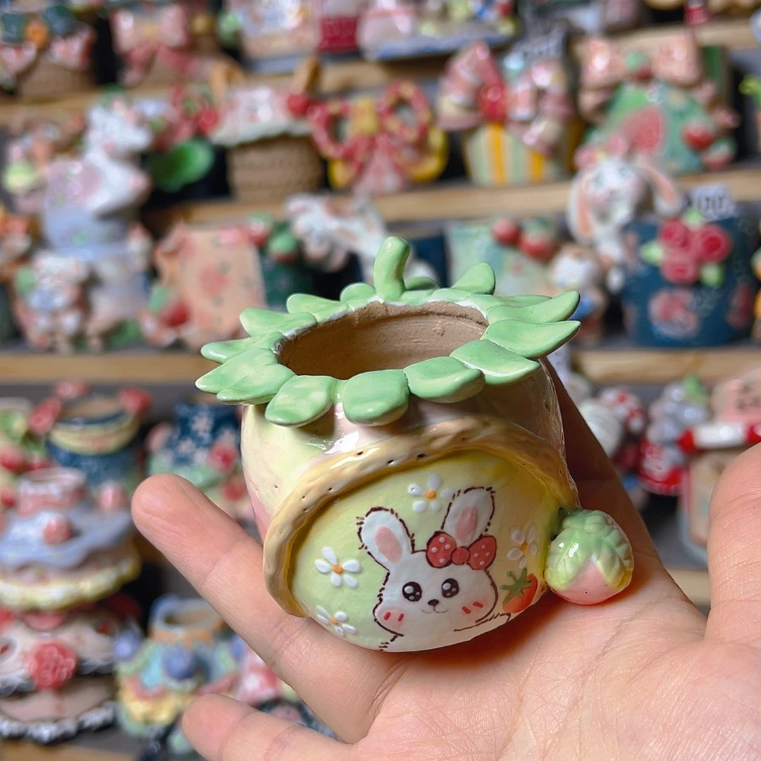 双十一福福老梧家多肉花盆