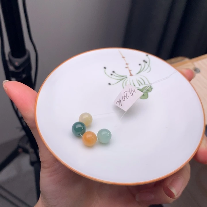 翡翠未镶嵌手链翡翠y3113 卡7.8
