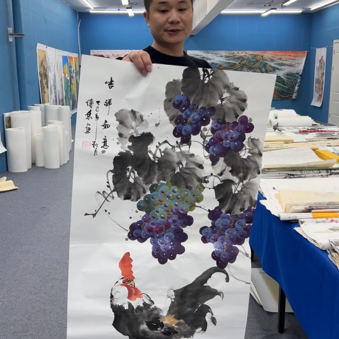 国画绘画作品请欣赏展示