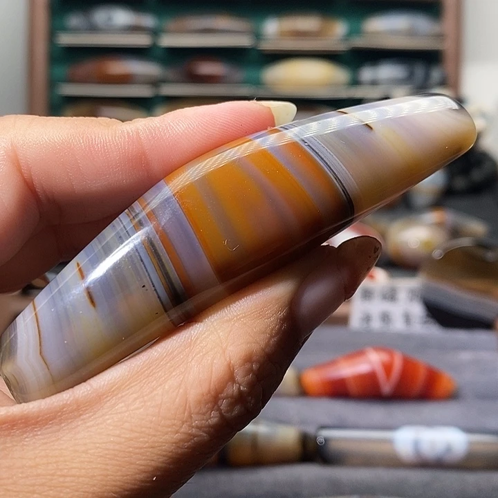 玛瑙/玉髓未镶嵌吊坠(不含链)