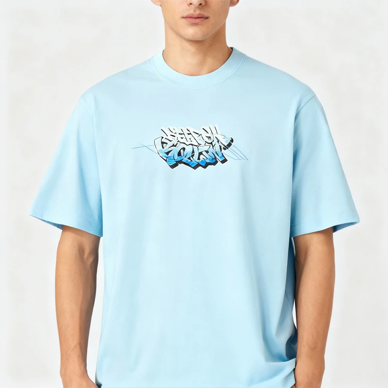 中国李宁短袖T恤男女款系列舒适透气宽松短袖文化衫AHSU225-B品