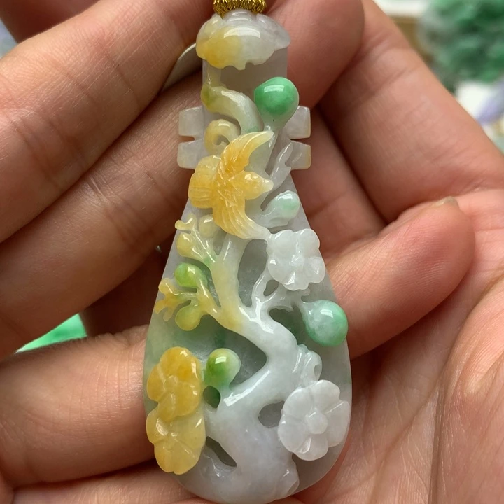 颈饰未镶嵌翡翠翡翠