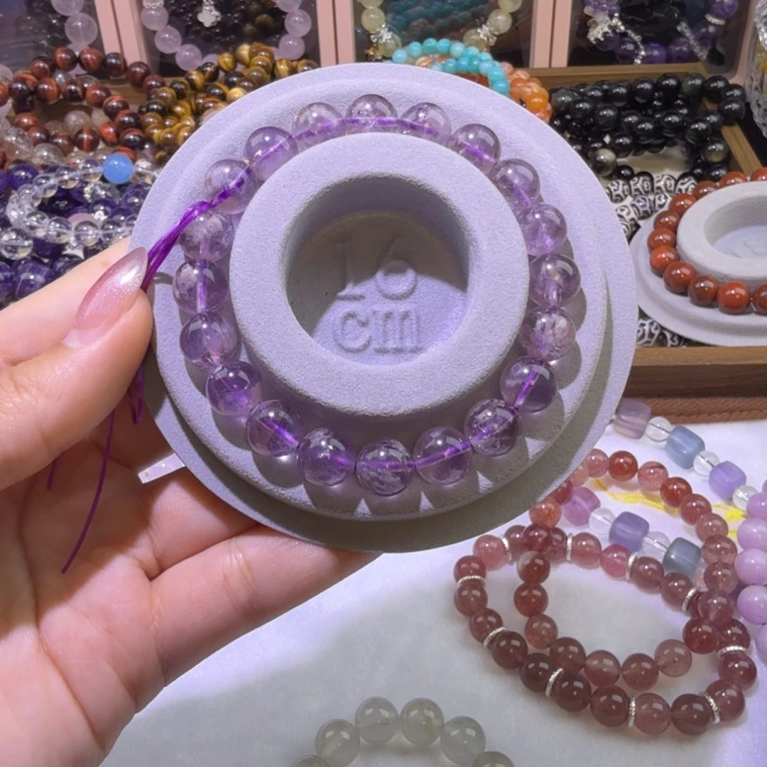 水晶手串未镶嵌天然