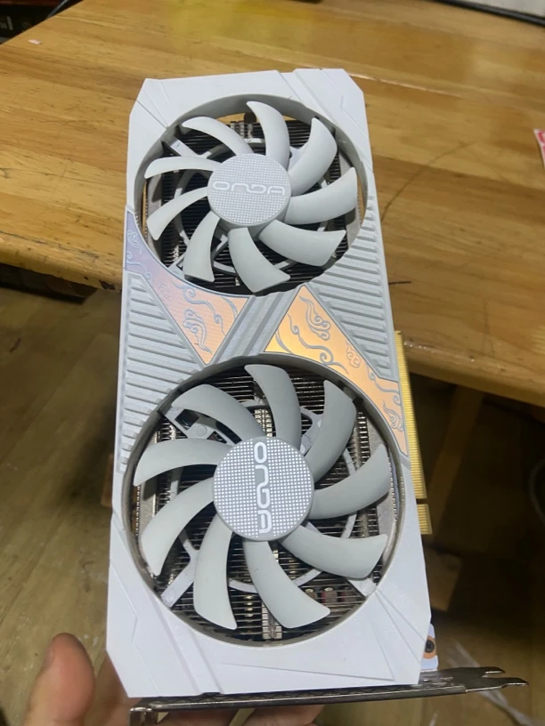 99新 onda/昂达 昂达3060TI G6X白色 23年出厂，成色超新
