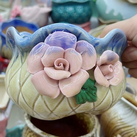 多肉绿植陶瓷花盆