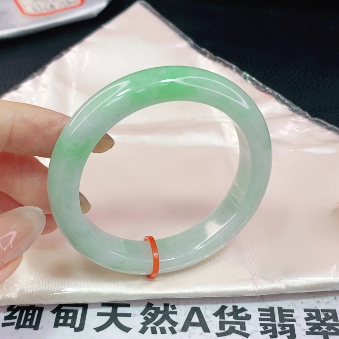 未镶嵌手镯翡翠52.5正圈