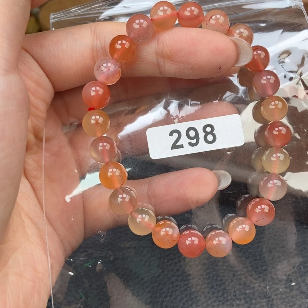 南红玛瑙未镶嵌手链