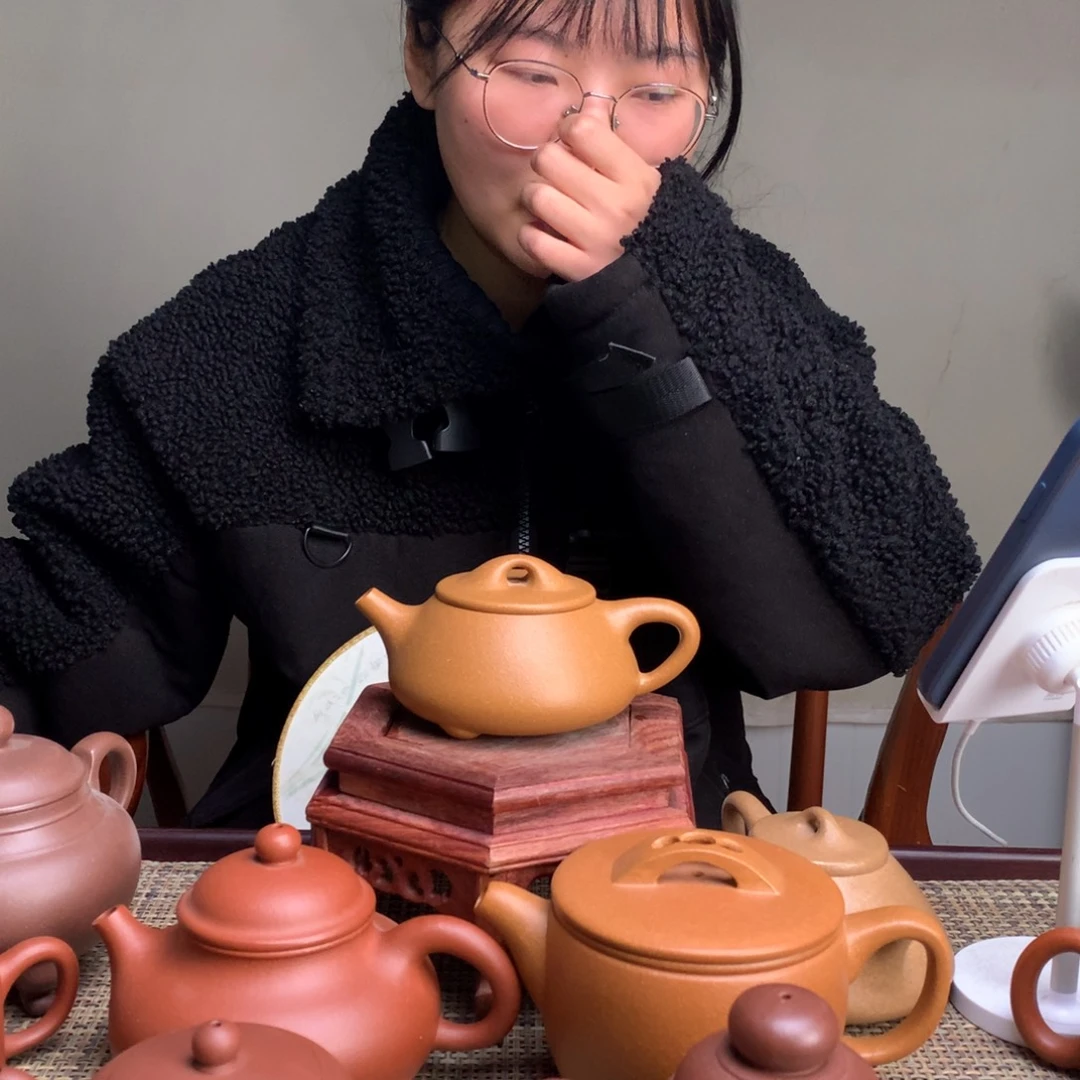 紫砂茶壶石*宜兴紫砂壶茶壶原矿紫砂壶