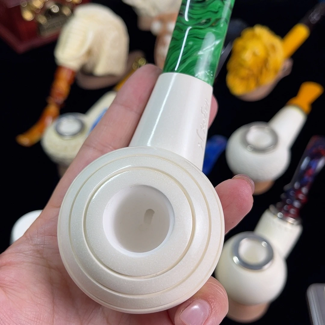 海泡石大号飞碟牛头136