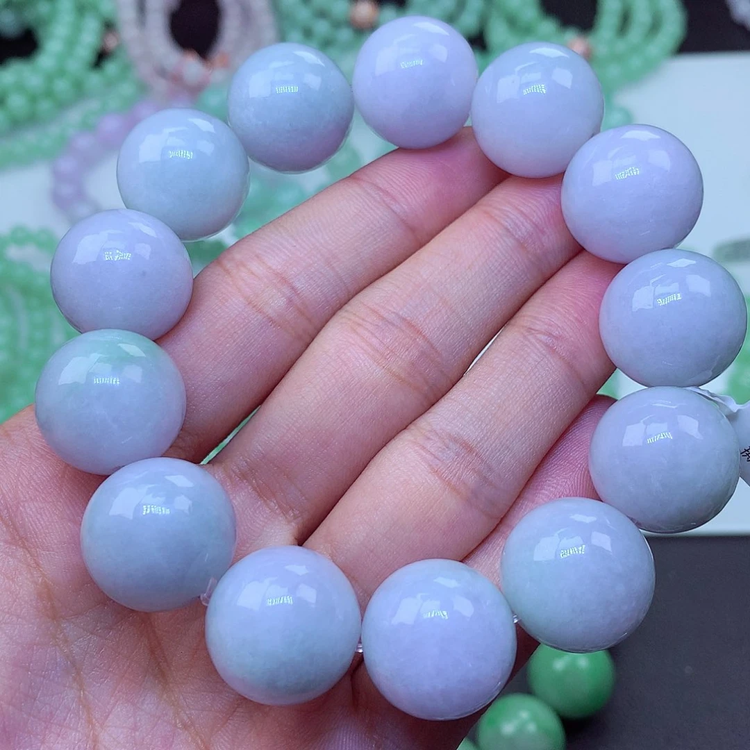 翡翠未镶嵌毛衣链