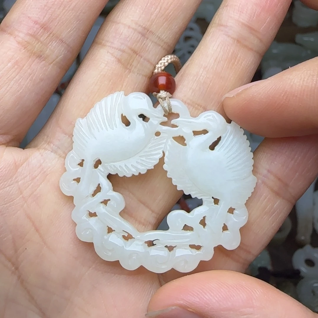 和田玉挂件未镶嵌