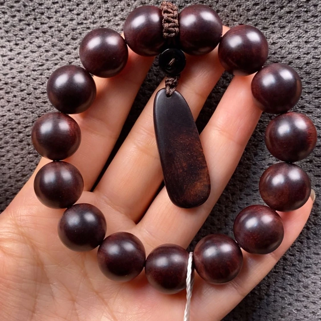 【闪购商品】黄花梨/降香黄檀手串/手链情**醒1.5